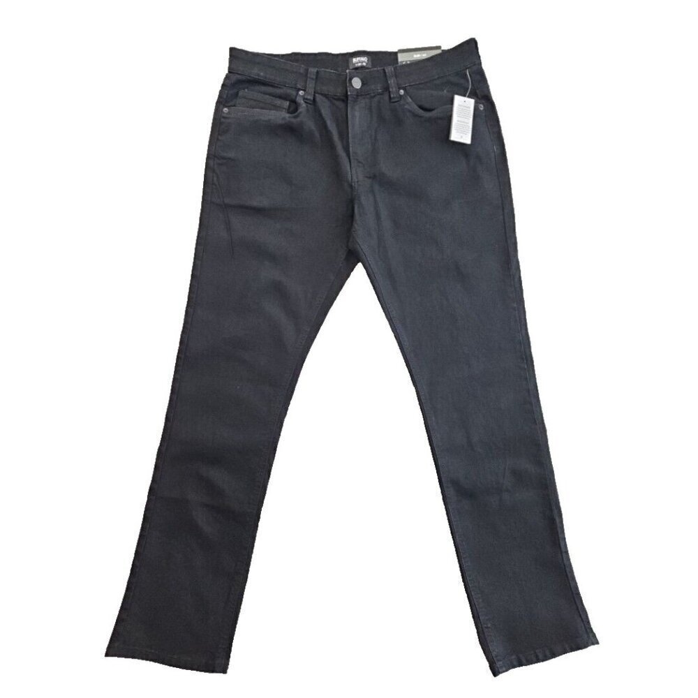 Buffalo David Bitton Ash Jeans Men's Size W34 L32 Black‎ Slim Fit NWT Classic